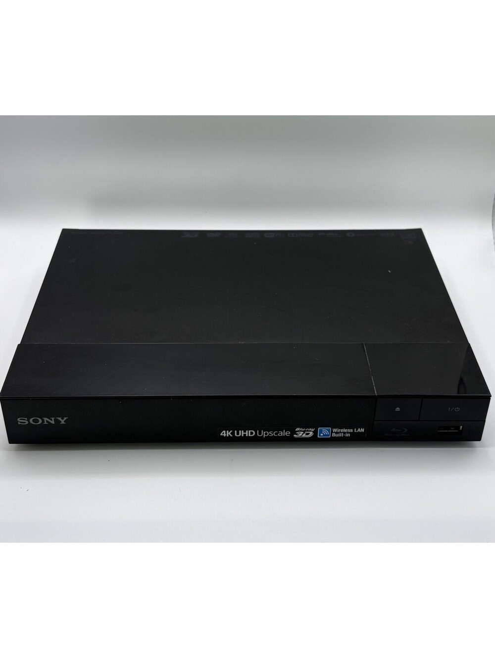 Sony BDP-S6500 4K Upscaling 3D Blu-ray DVD Player WiFi Tested Working NO REMOTE